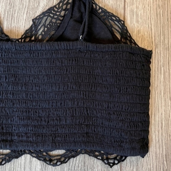 Free People Mariana Bralette In Black Size Extra Small - Picture 14 of 15